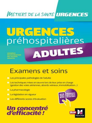 cover image of Urgences préhospitalières--Adultes--Examens et soins